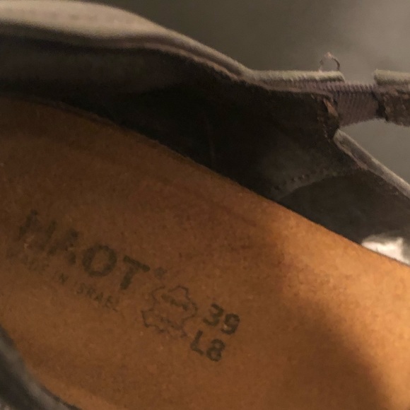 NAOT Womens Gray Mary Jane Strap Heel Sz 8 - Picture 3 of 9